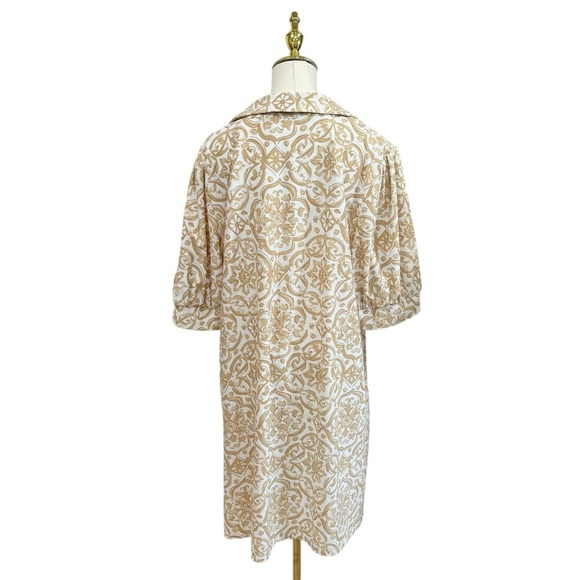 JUDE CONNALLY EMERSON DRESS LIGHTWEIGHT JUDE CLOTH PAINTED TILE SAND XXL NWT - Picture 8 of 10